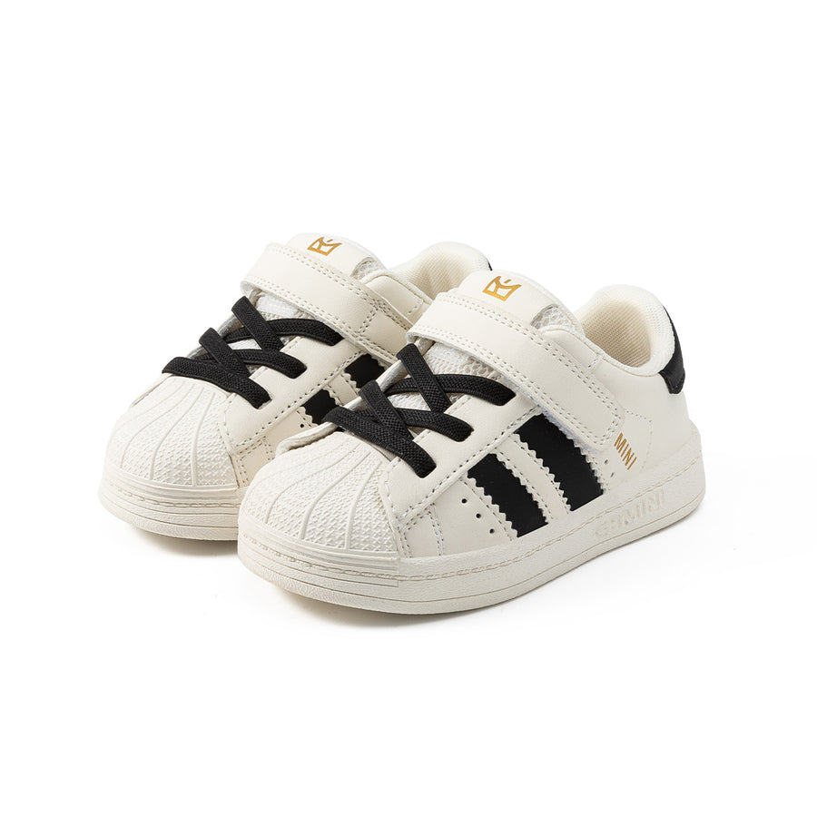 EBMINI SHELL shell-toe toddler sneakers in a classic low-top style