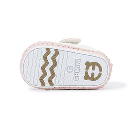 EBMINI SNOOZE bear baby crib shoes — interior lining