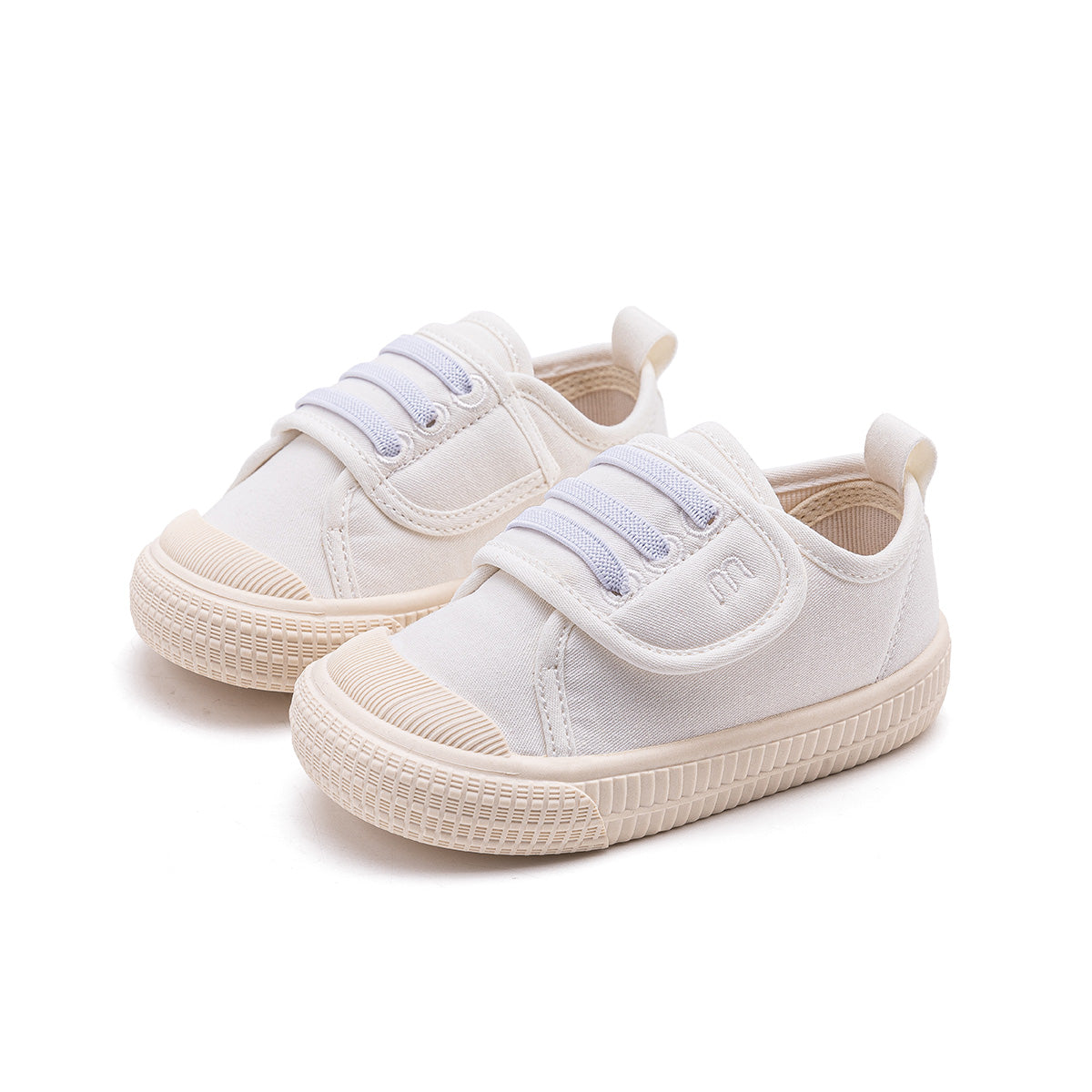 EBMINI SPAN toddler sneakers with a protective toe cap
