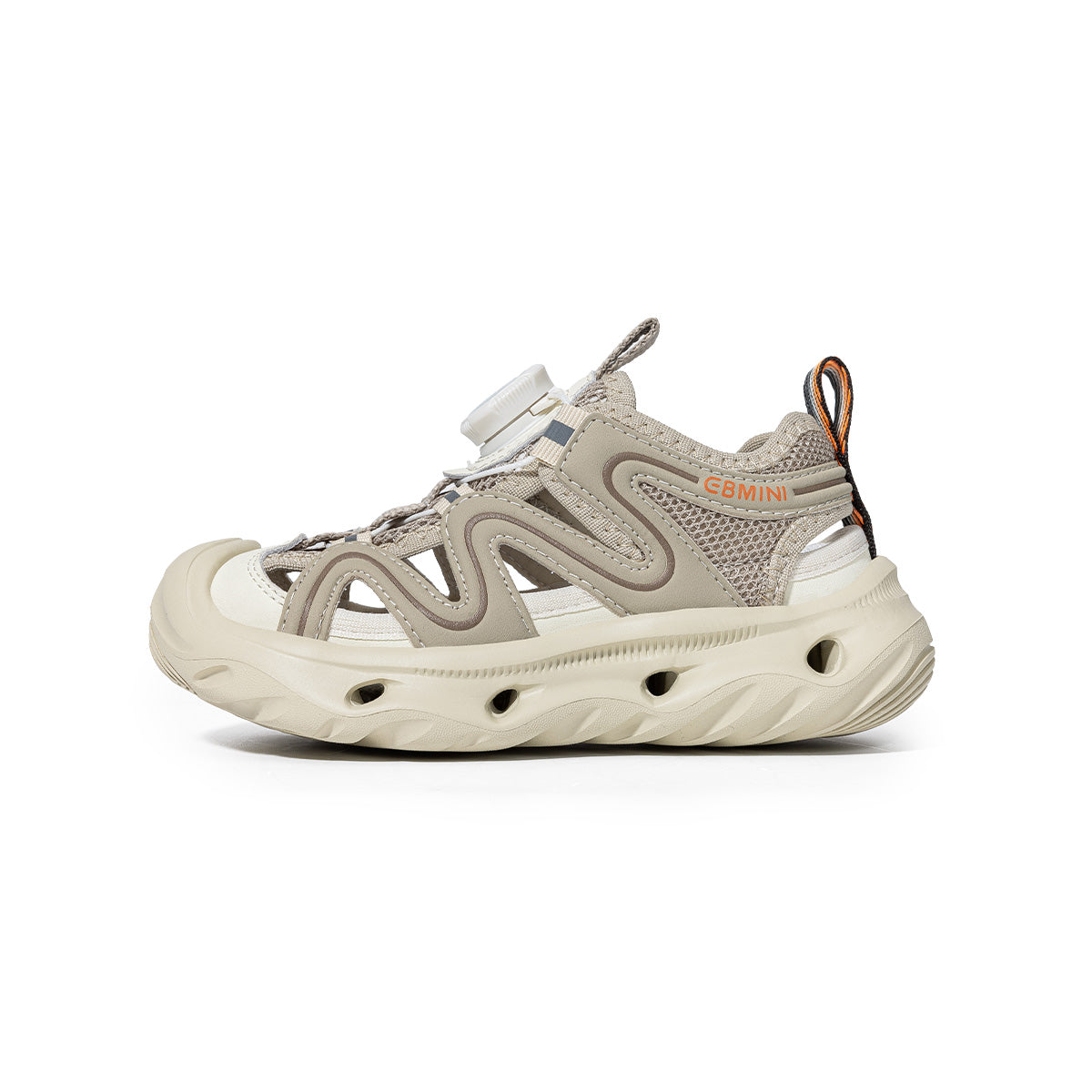 EBMINI SPIN closed-toe kids sandals with wide toe box