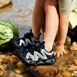 EBMINI SPIN easy-on kids sandals with rotary dial