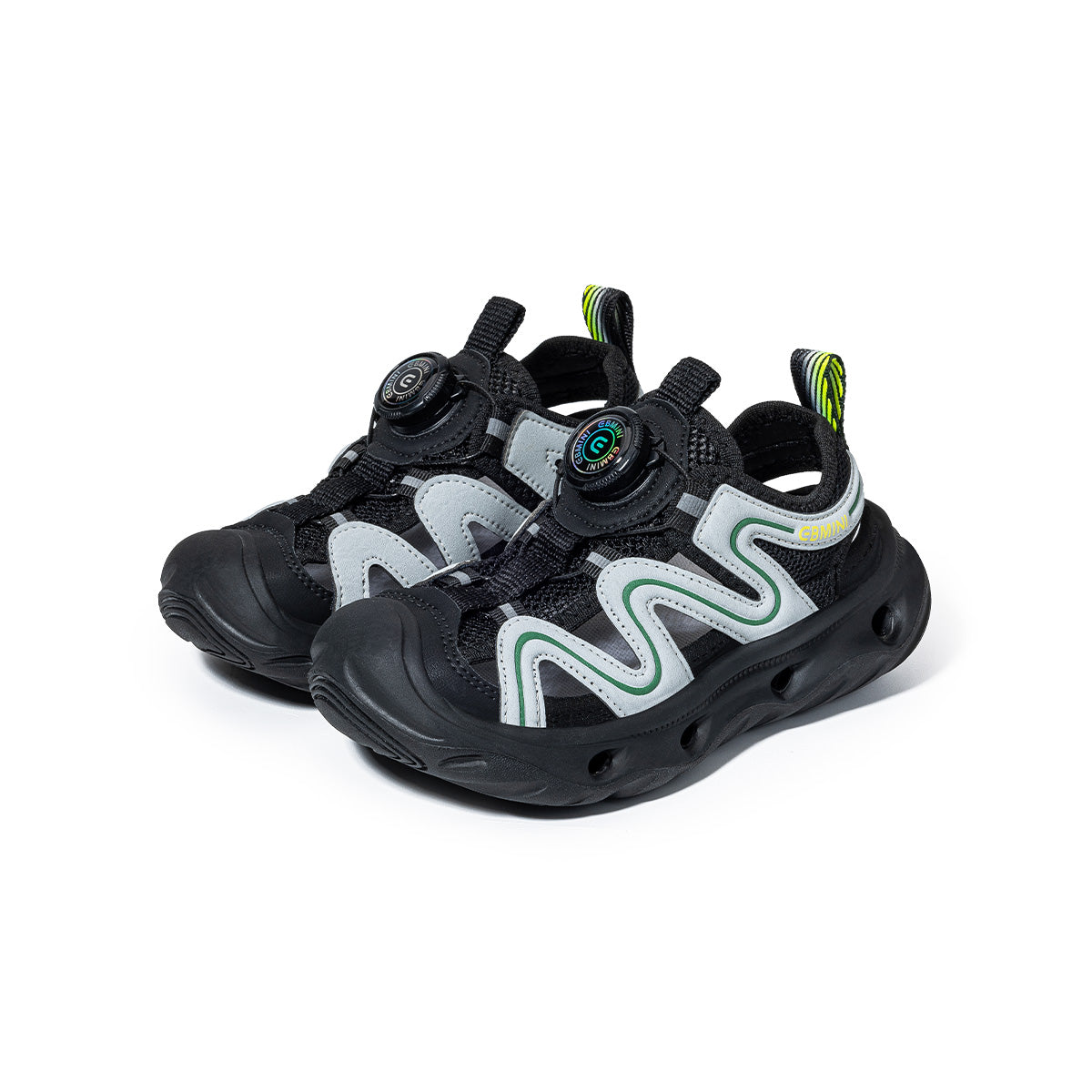 EBMINI SPIN secure closed-toe sandals for outdoor protection