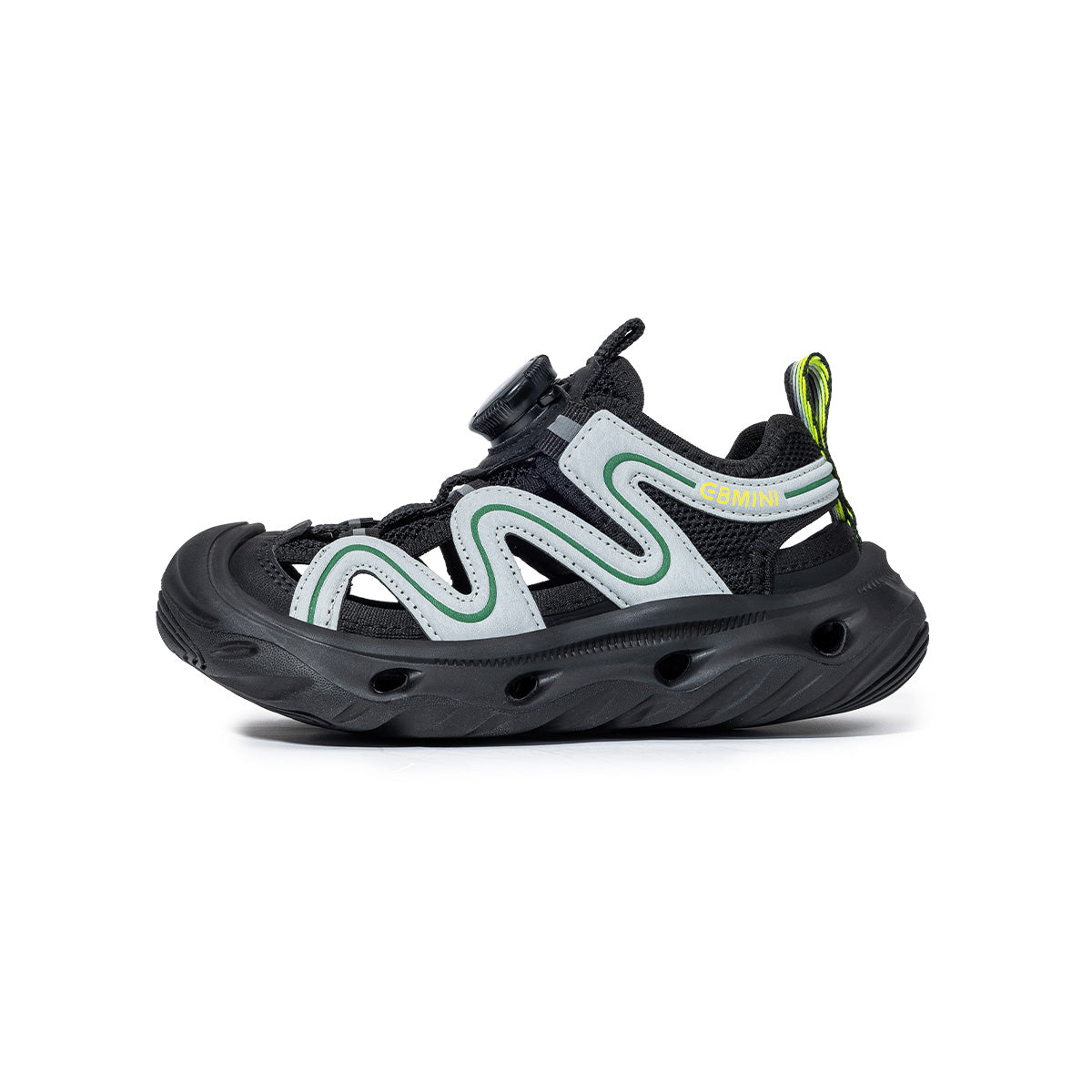 EBMINI SPIN kids sandals with adjustable rotary dial
