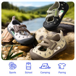 EBMINI SPOT non-slip toddler sandals for playground activities
