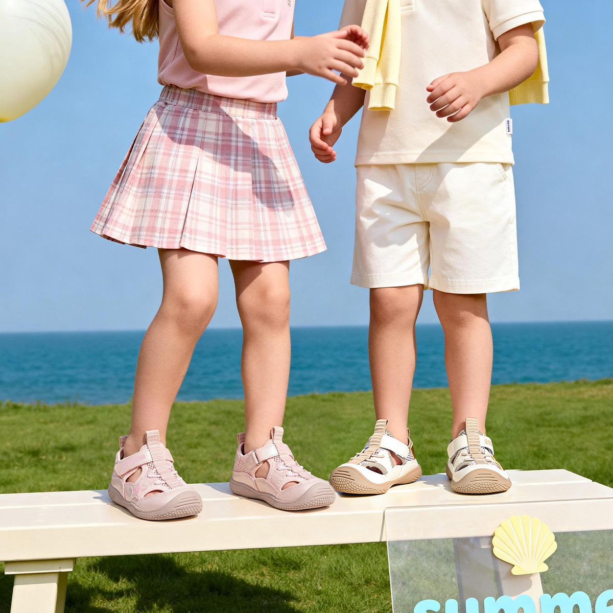 EBMINI STAR breathable summer sandals for active play