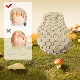 EBMINI STARLET non-slip rubber outsole tread