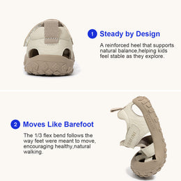 EBMINI STRIDE breathable closed-toe sandals for summer play