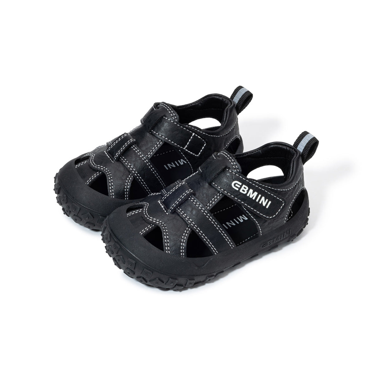 EBMINI STRIDE closed-toe toddler sandals for everyday play