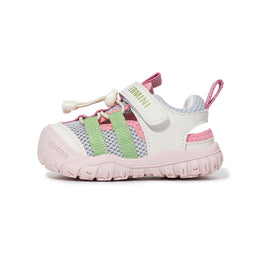 EBMINI STRIPE striped toddler sandal profile