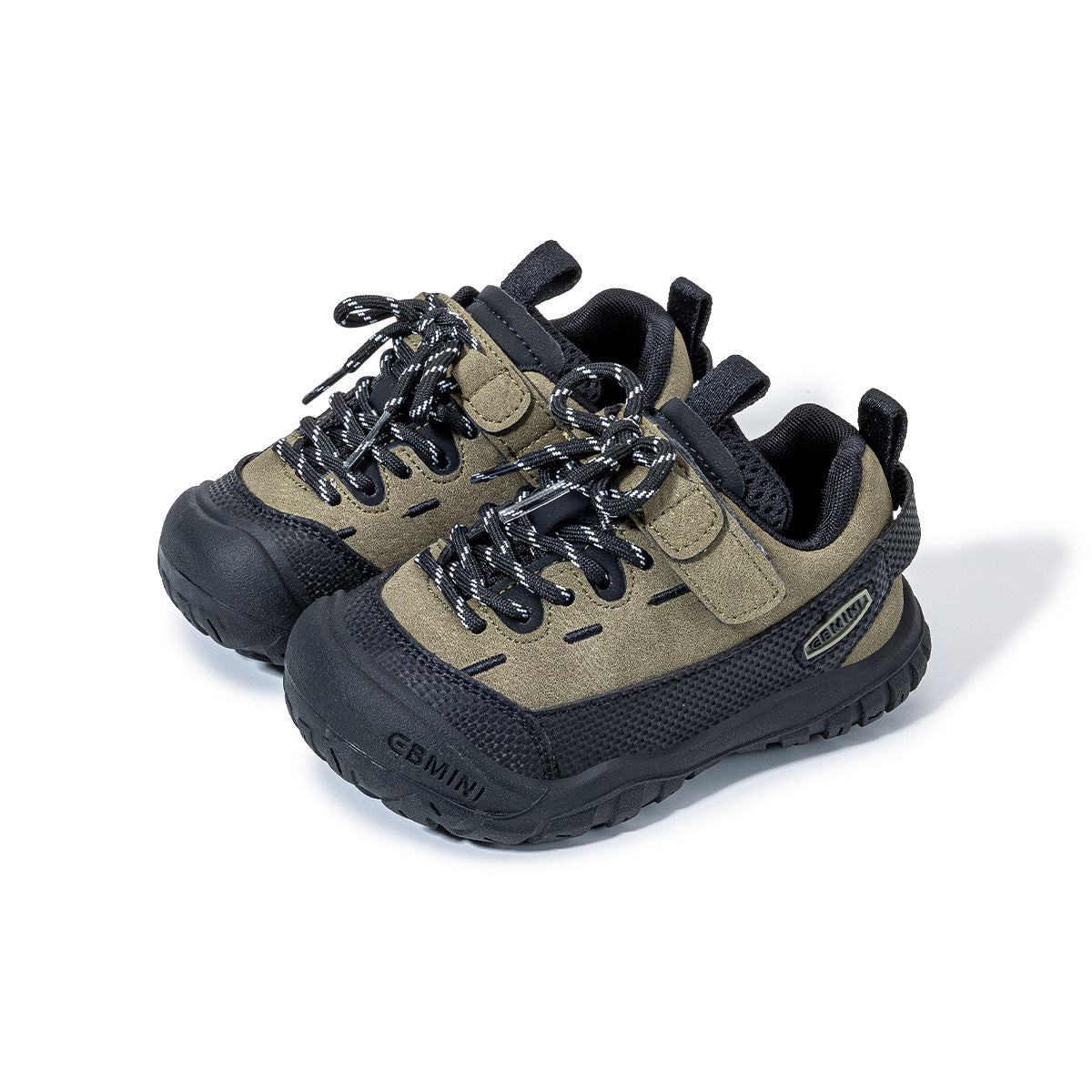 EBMINI SUMMIT outdoor toddler sneakers with suede and breathable mesh