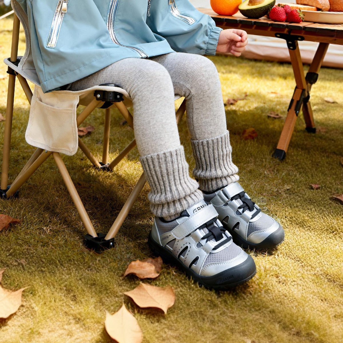 EBMINI SUMMIT sneakers worn for park and easy trail adventures
