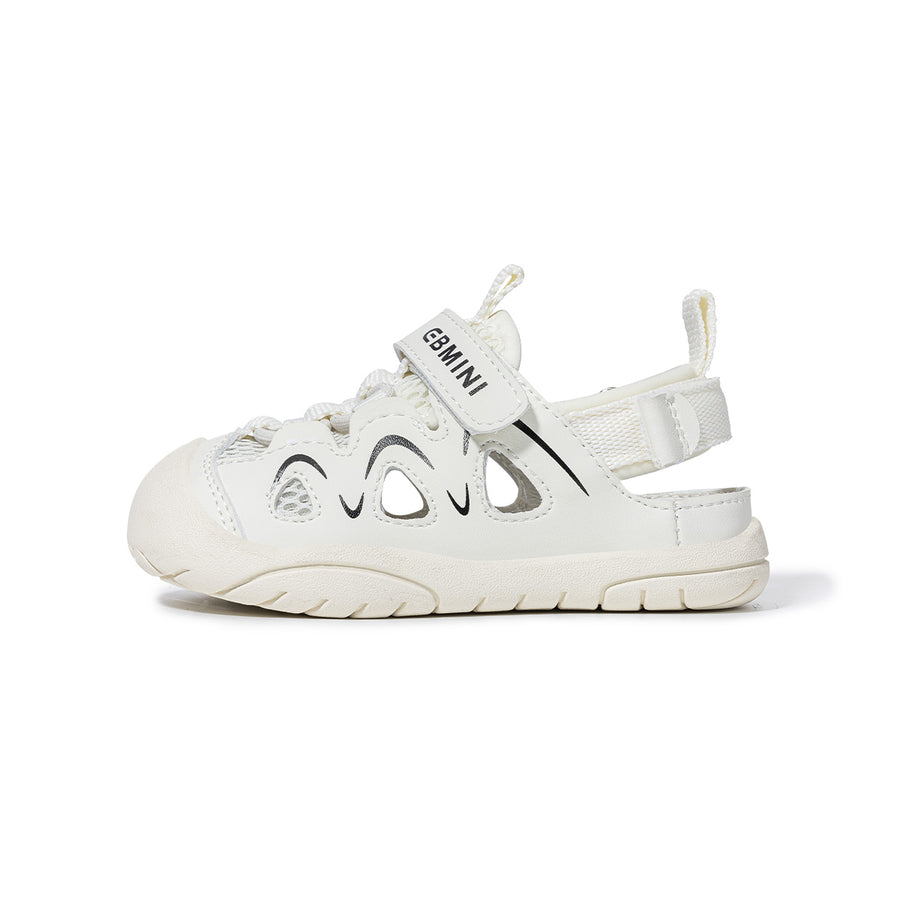 EBMINI SURGE closed-toe sandals with a roomy wide toe box