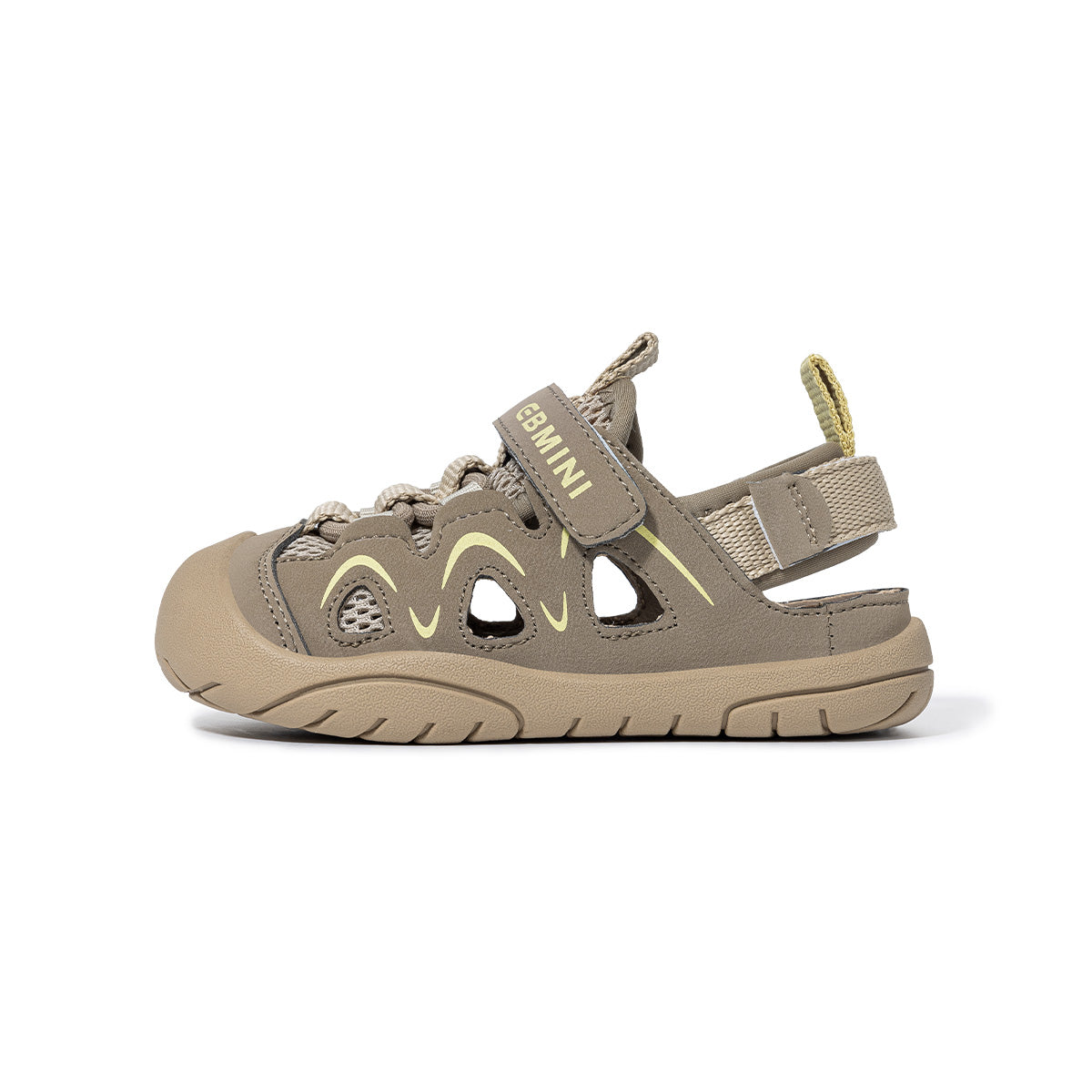 EBMINI SURGE secure closed-toe sandals for outdoor protection