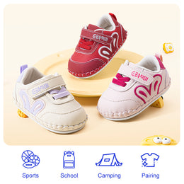 EBMINI SWEETHEART round-toe baby first-walker shoes