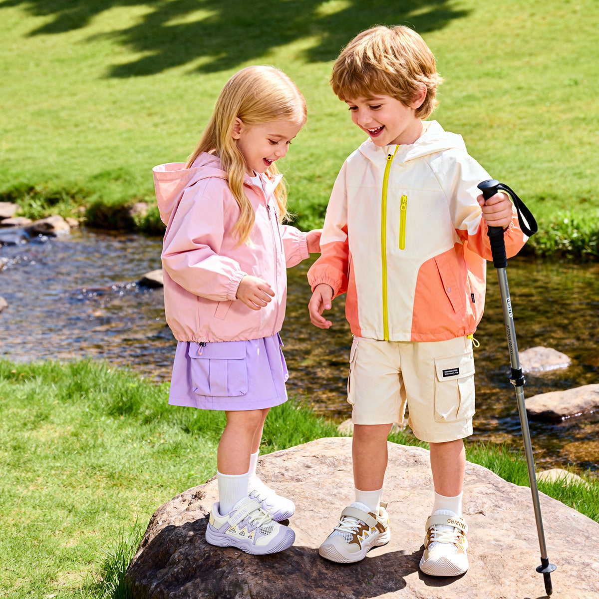 EBMINI SWELL breathable toddler sneakers for active wear