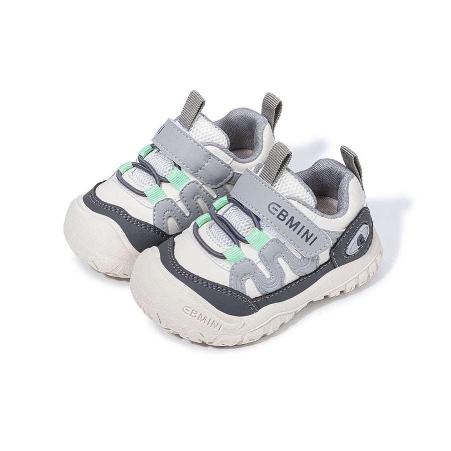 EBMINI SWIRL pair of wide-toe barefoot toddler sneakers