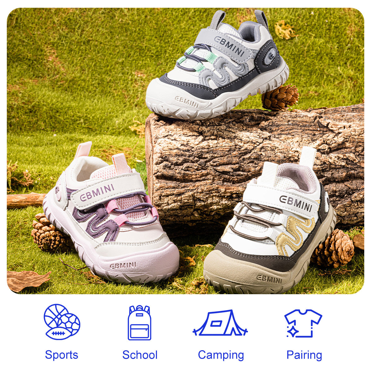 EBMINI SWIRL available sneaker color options