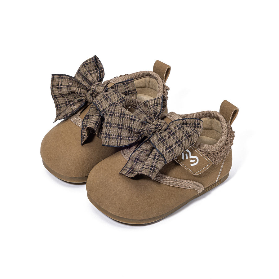 EBMINI TARTAN plaid bow hero