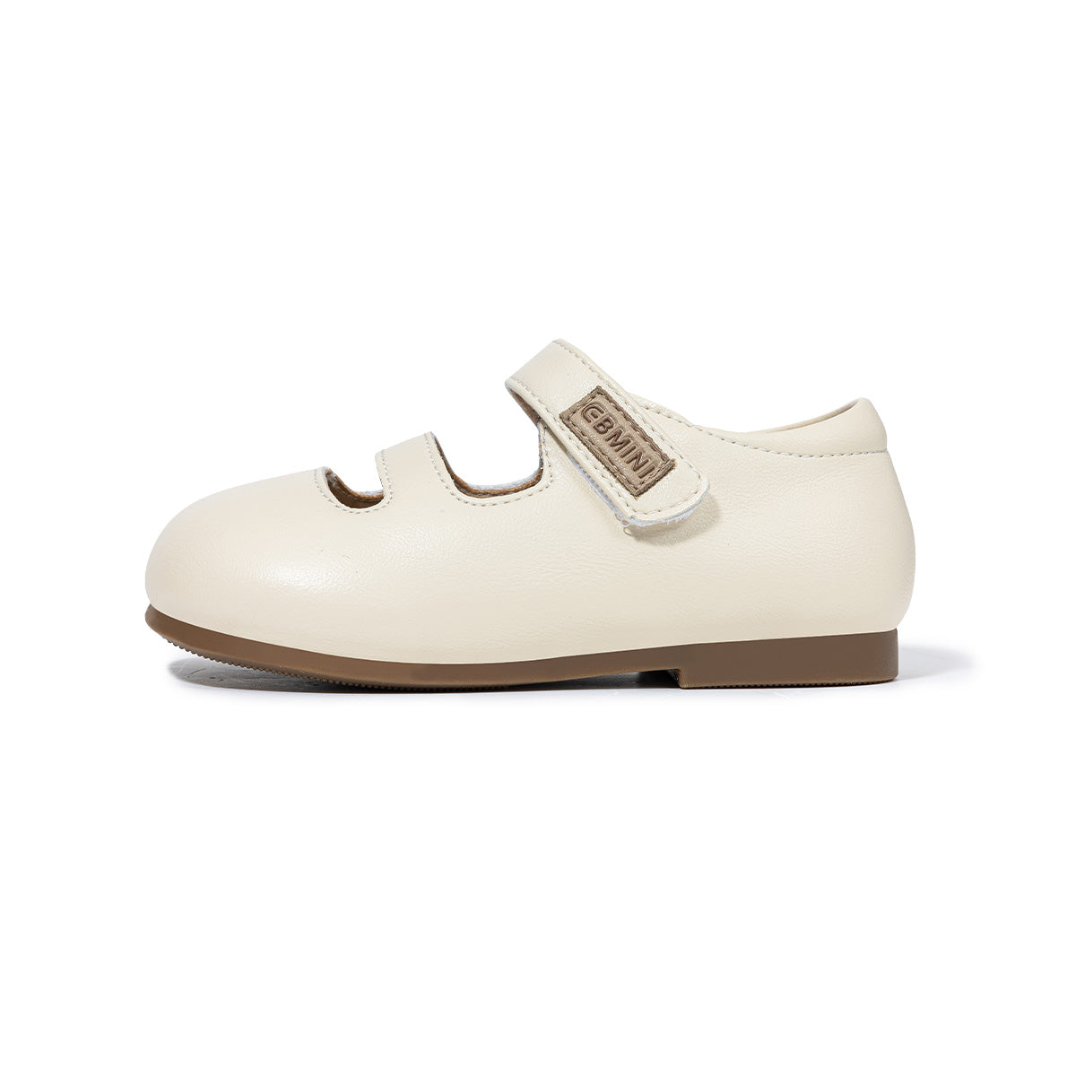 EBMINI TESS wide-fit toddler Mary Jane sneakers with round-toe front view