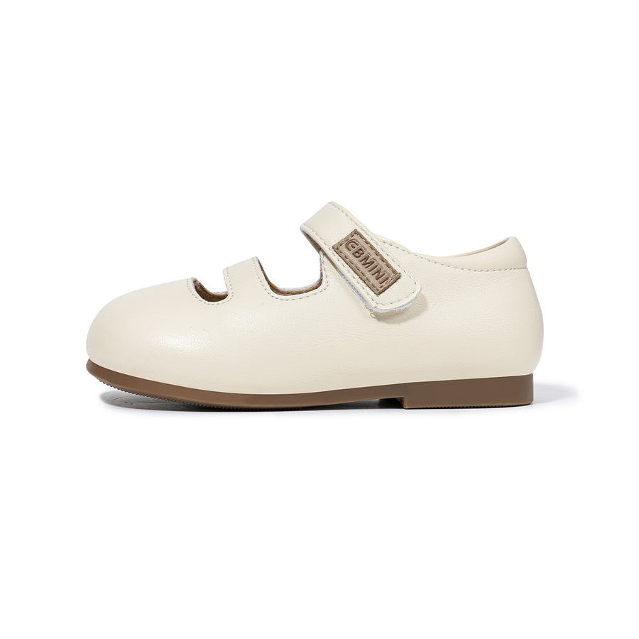 EBMINI TESS wide-fit toddler Mary Jane sneakers with round-toe front view
