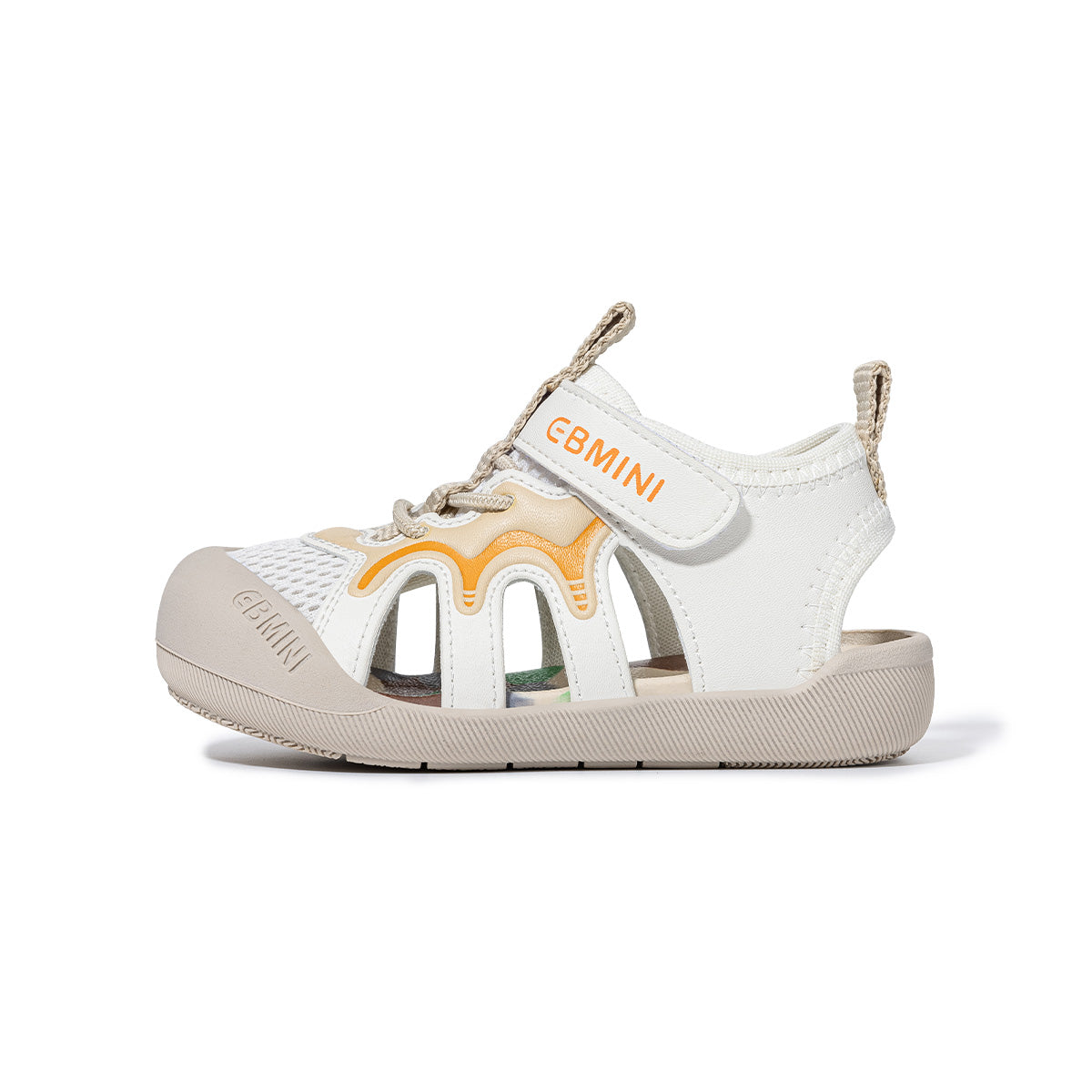 EBMINI TIDE closed-toe sandals with a roomy wide toe box