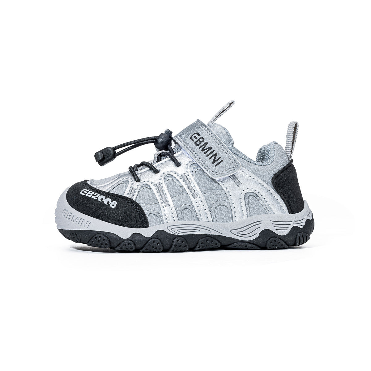 EBMINI TITAN side view showing the roomy toe shape and closure