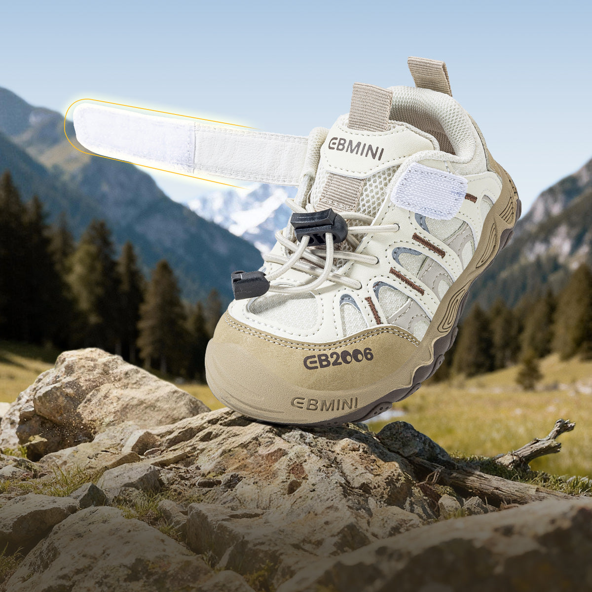 EBMINI TITAN non-slip rubber outsole detail