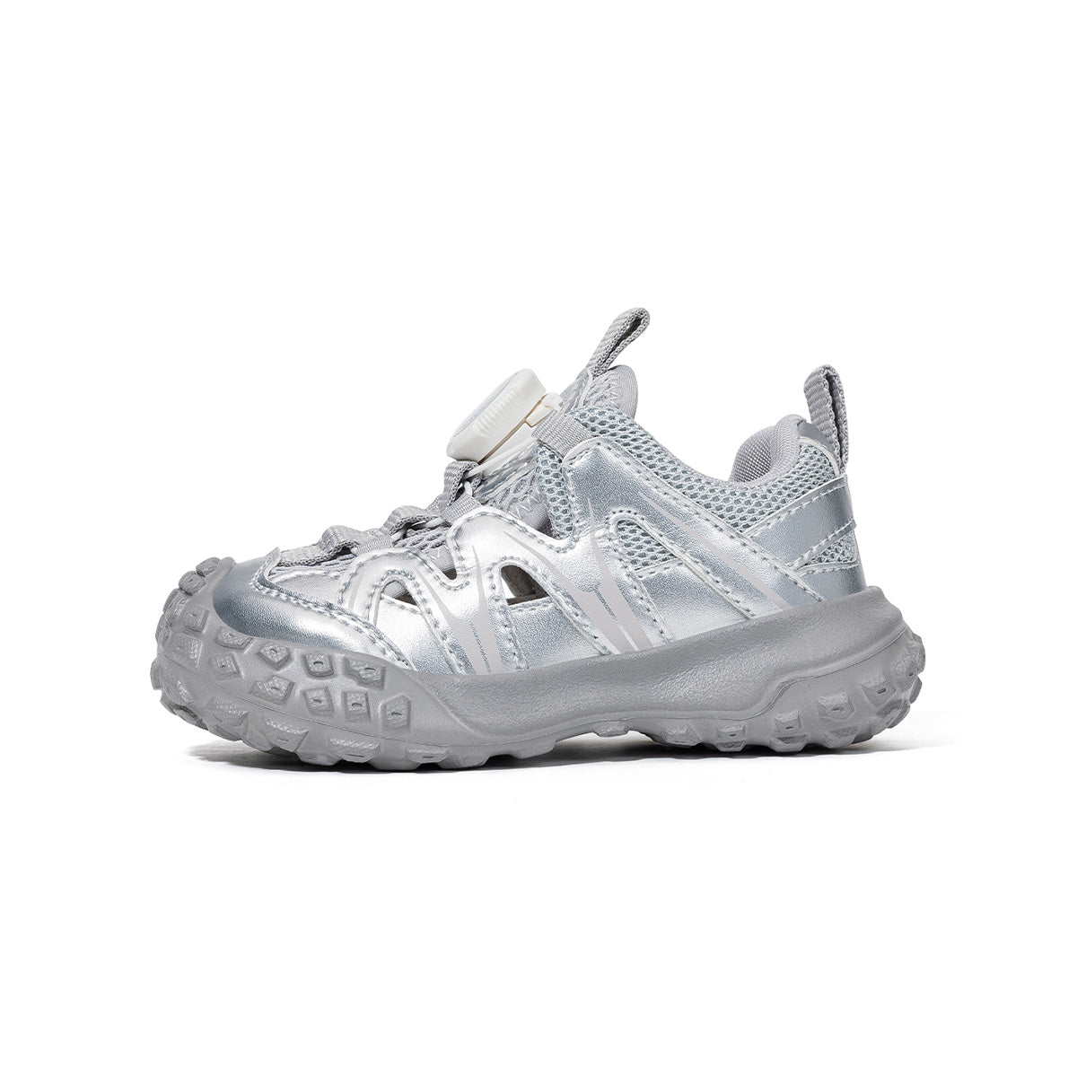 EBMINI TORQ toddler sneakers shown from the front with a wide-fit forefoot