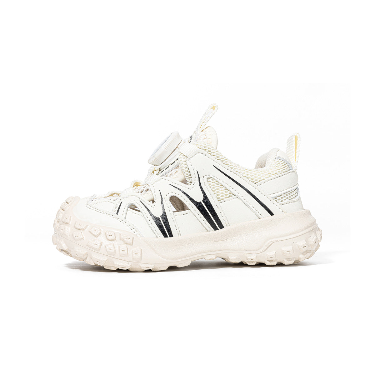 EBMINI TORQ toddler sneakers with rotary dial fastening and strap detail