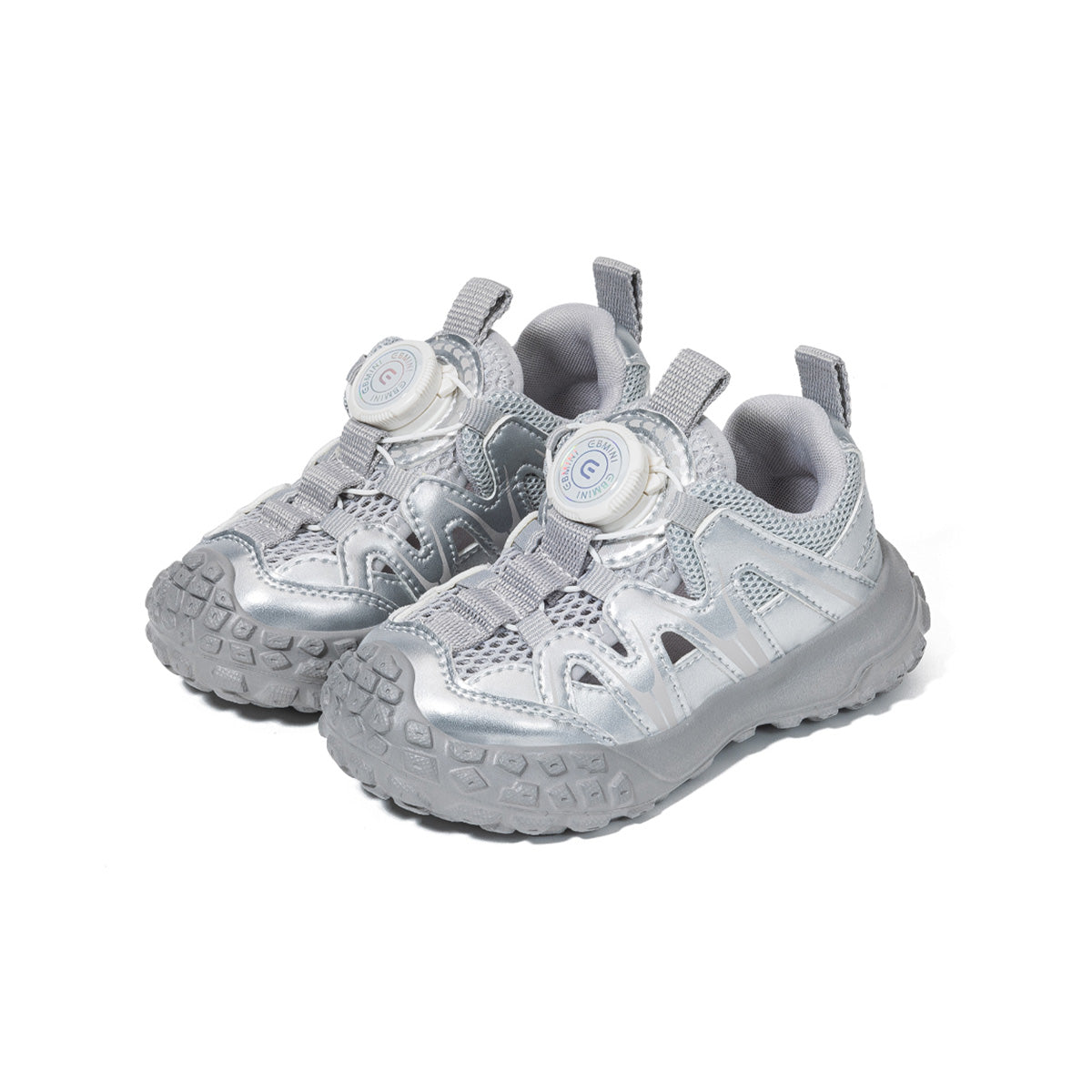 EBMINI TORQ wide-fit toddler sneakers with a rotary dial closure