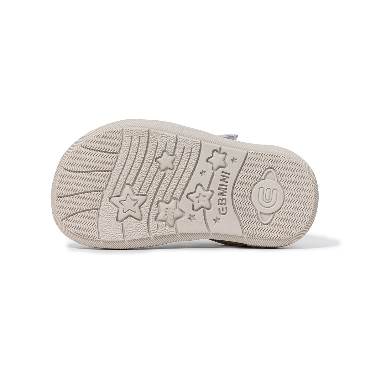 EBMINI TRAIL toddler sandal side profile and outsole detail