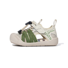 EBMINI TRAIL dual-closure toddler sandals with bungee laces and rear strap