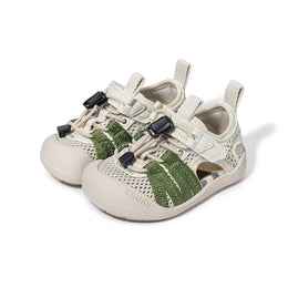 EBMINI TRAIL outdoor toddler sandals shown during trail-style play