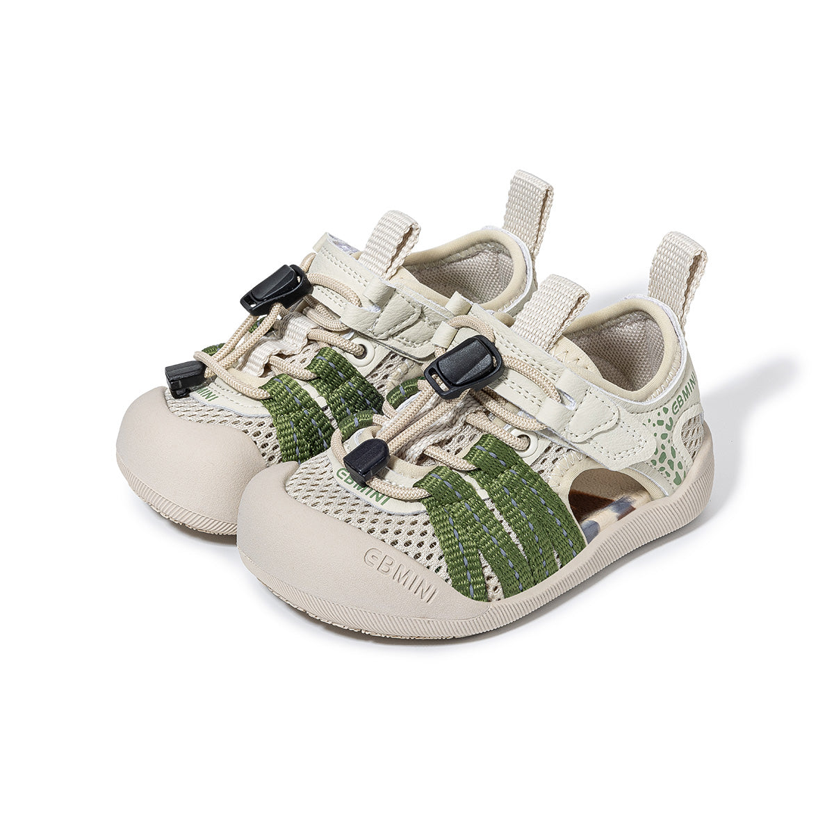 EBMINI TRAIL outdoor toddler sandals shown during trail-style play