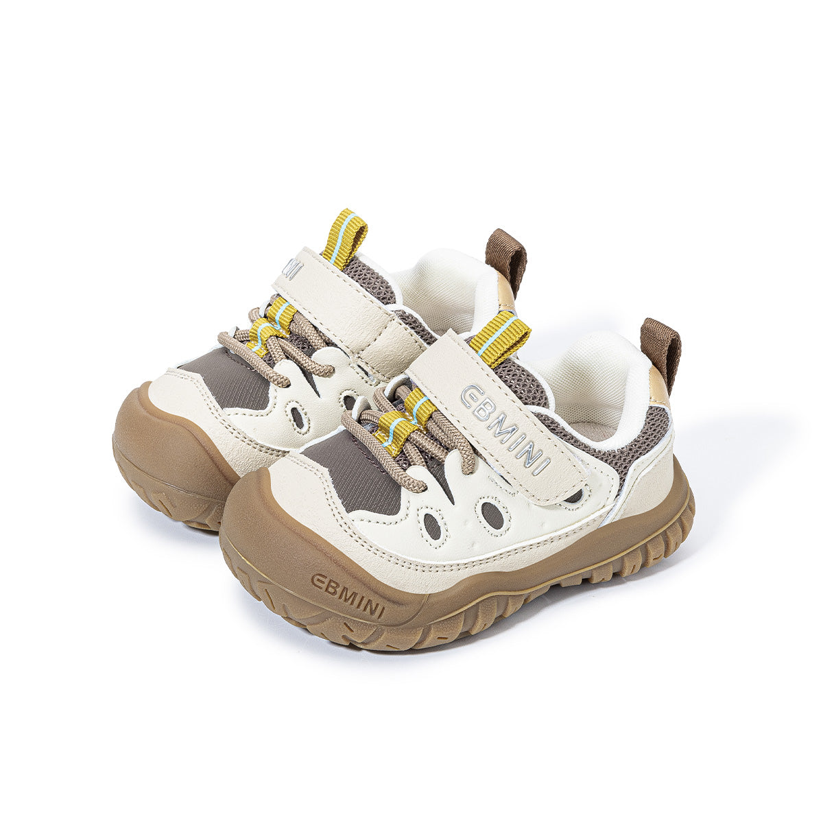 EBMINI TRAILBLAZE toddler sneaker elastic bungee lace detail