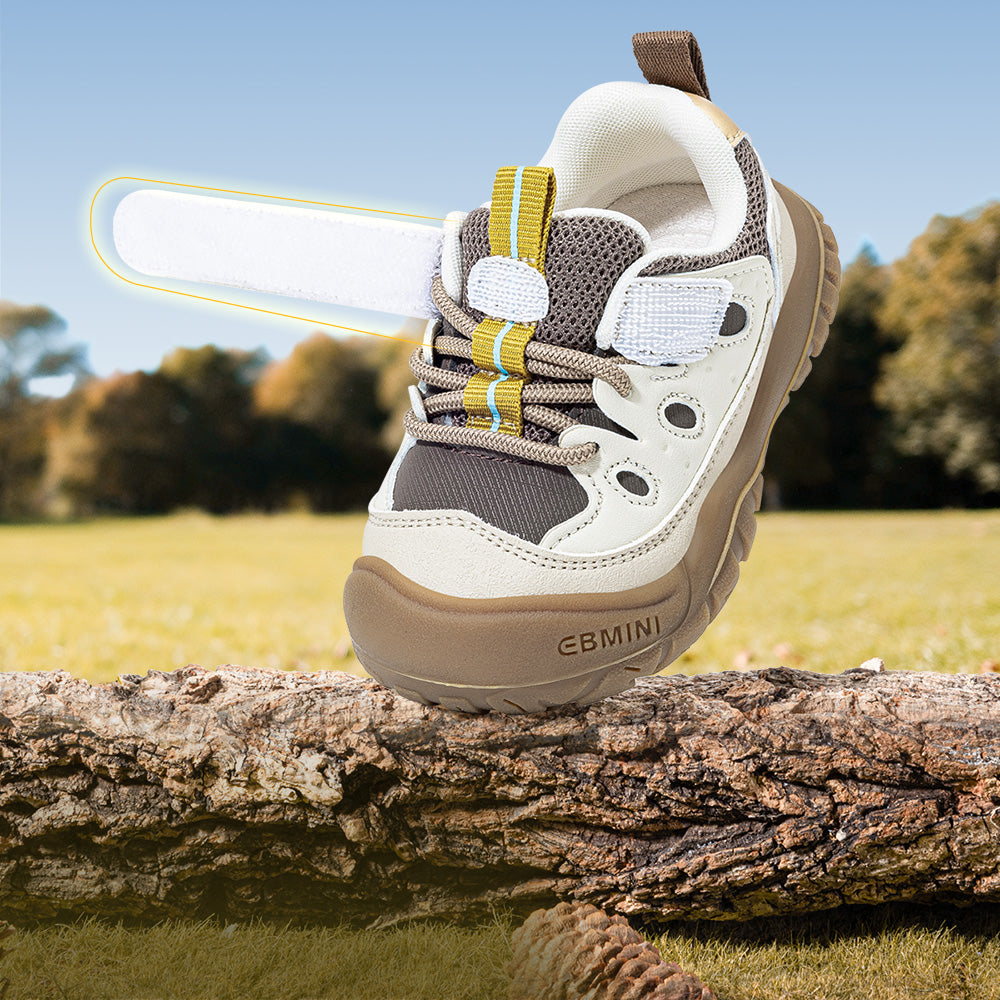 EBMINI TRAILBLAZE toddler sneaker padded collar detail