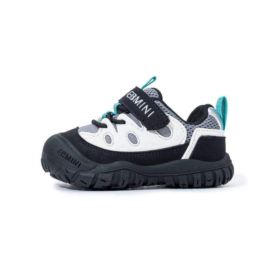 EBMINI TRAILBLAZE toddler sneaker wide toe box shape shown from above
