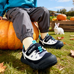EBMINI TRAILBLAZE toddler sneaker hook-and-loop strap detail