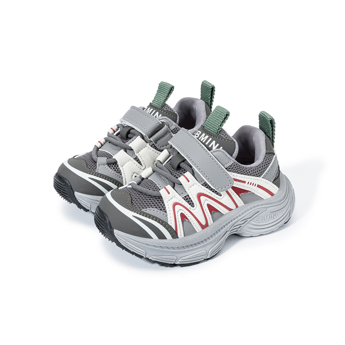 EBMINI TRAX toddler sneaker interior lining and collar detail