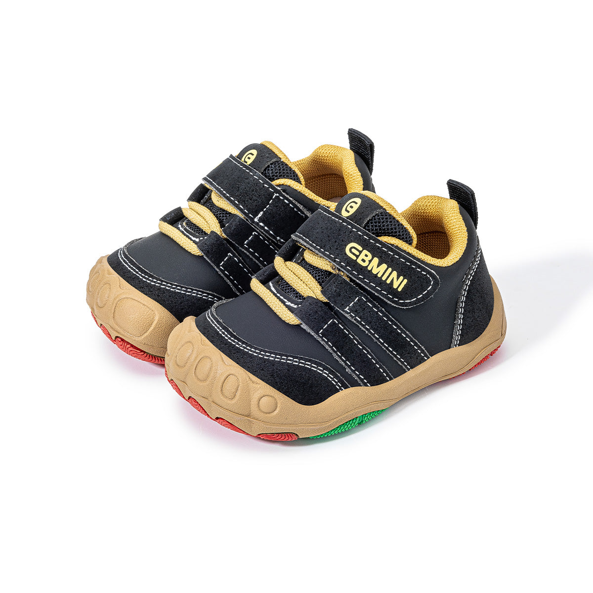 EBMINI TREAD dual-strap toddler sneakers hero product view