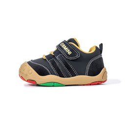 EBMINI TREAD dual-strap toddler sneakers front-angle view