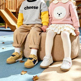 EBMINI TWIN toddler sneaker rubber outsole shown from the side