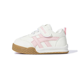 EBMINI TWIN toddler sneakers in Tawny Pink and Black