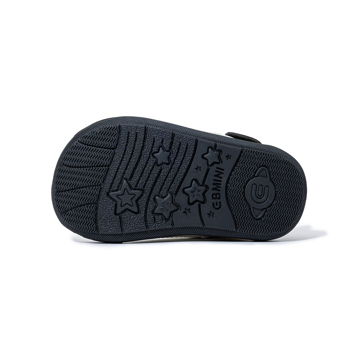 EBMINI VANGUARD kids sneaker rubber outsole tread pattern detail