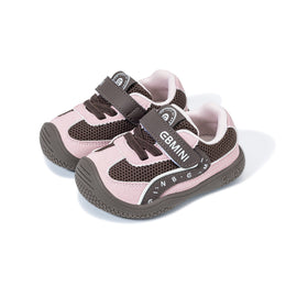 EBMINI VARSITY wide-fit campus toddler sneakers in a two-tone pair view