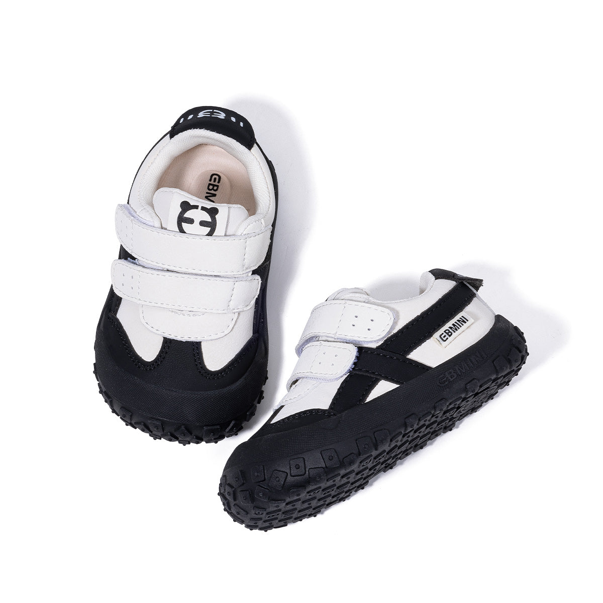 EBMINI VAULT synthetic leather toddler sneakers for daily outings