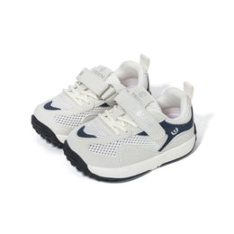 EBMINI VELO wide-fit retro toddler sneakers with breathable mesh