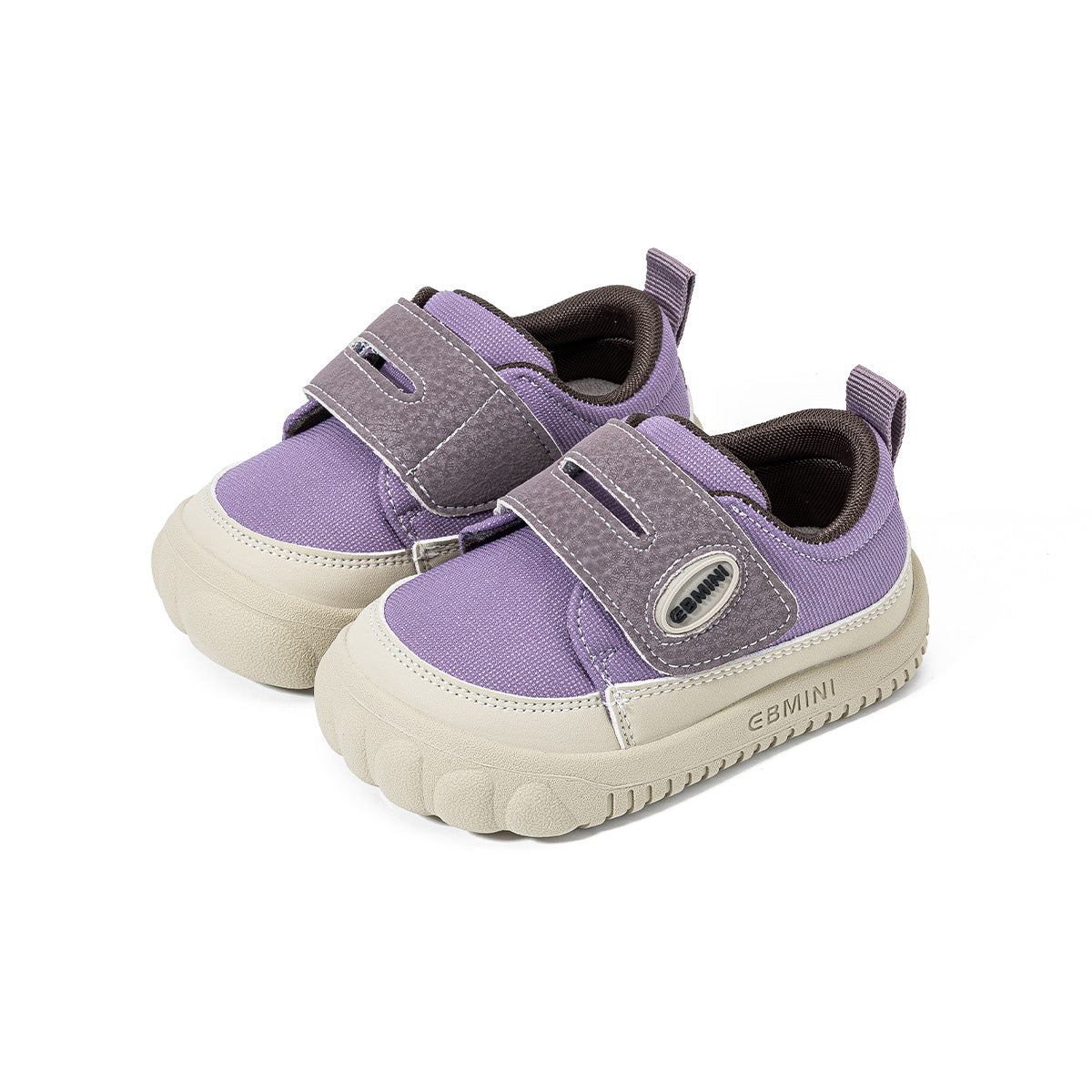 EBMINI VIOLET wide-fit canvas toddler walking shoes in a classic everyday design