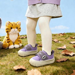 EBMINI VIOLET canvas and synthetic leather upper detail