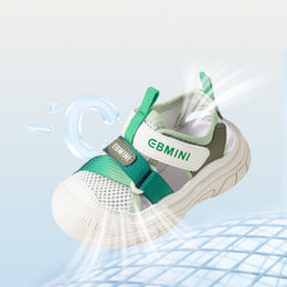 EBMINI VOLT lightweight toddler sandals shown during everyday wear